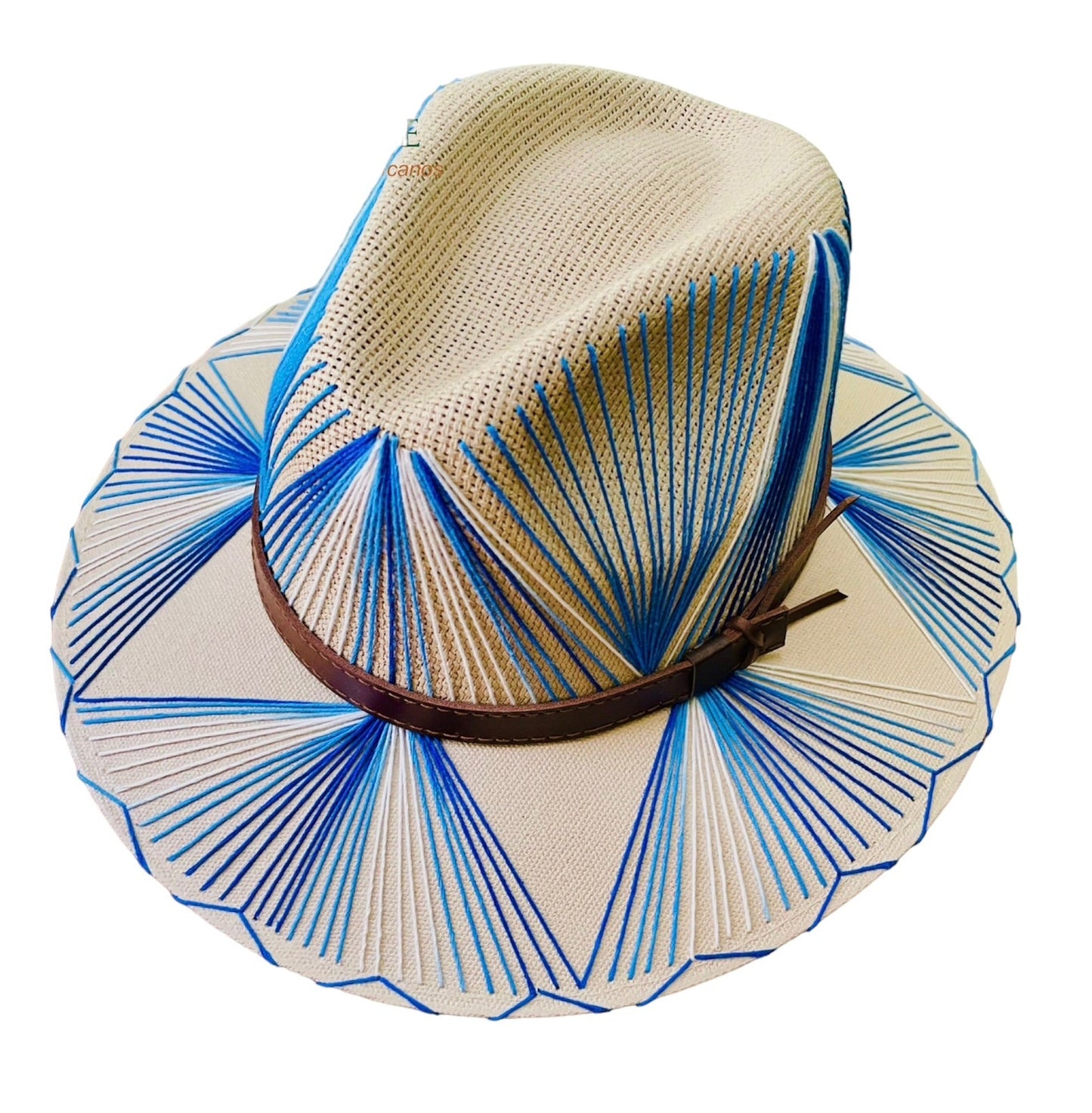 Agave Embroidered Hat