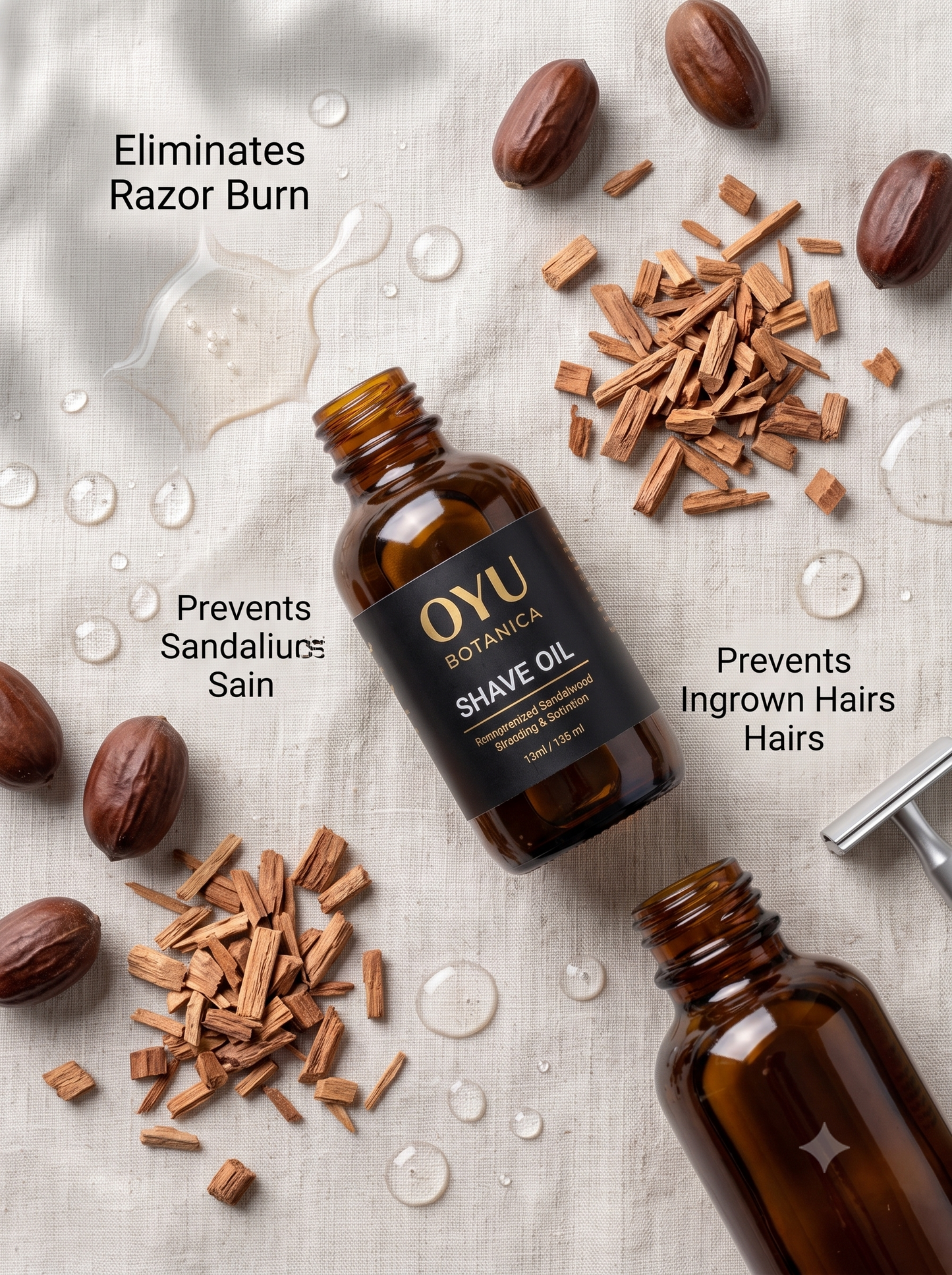 Woodsy Shave Oil