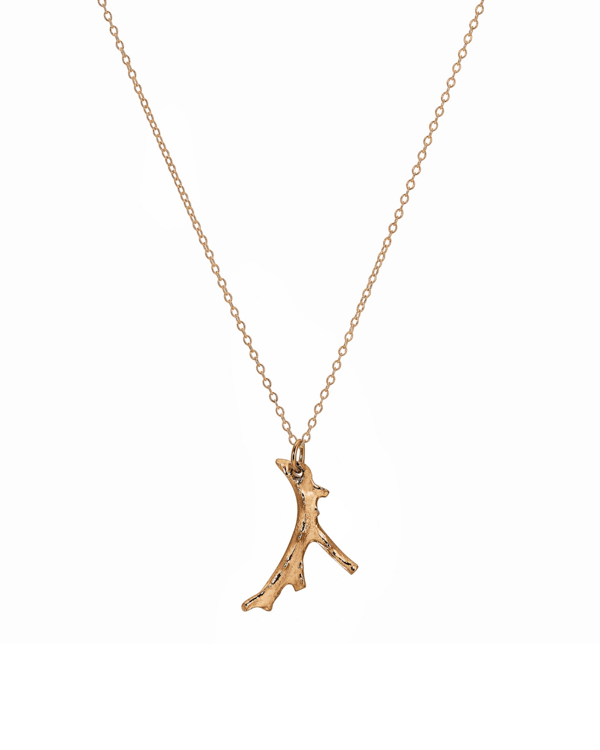 Fire of Red Coral Necklace