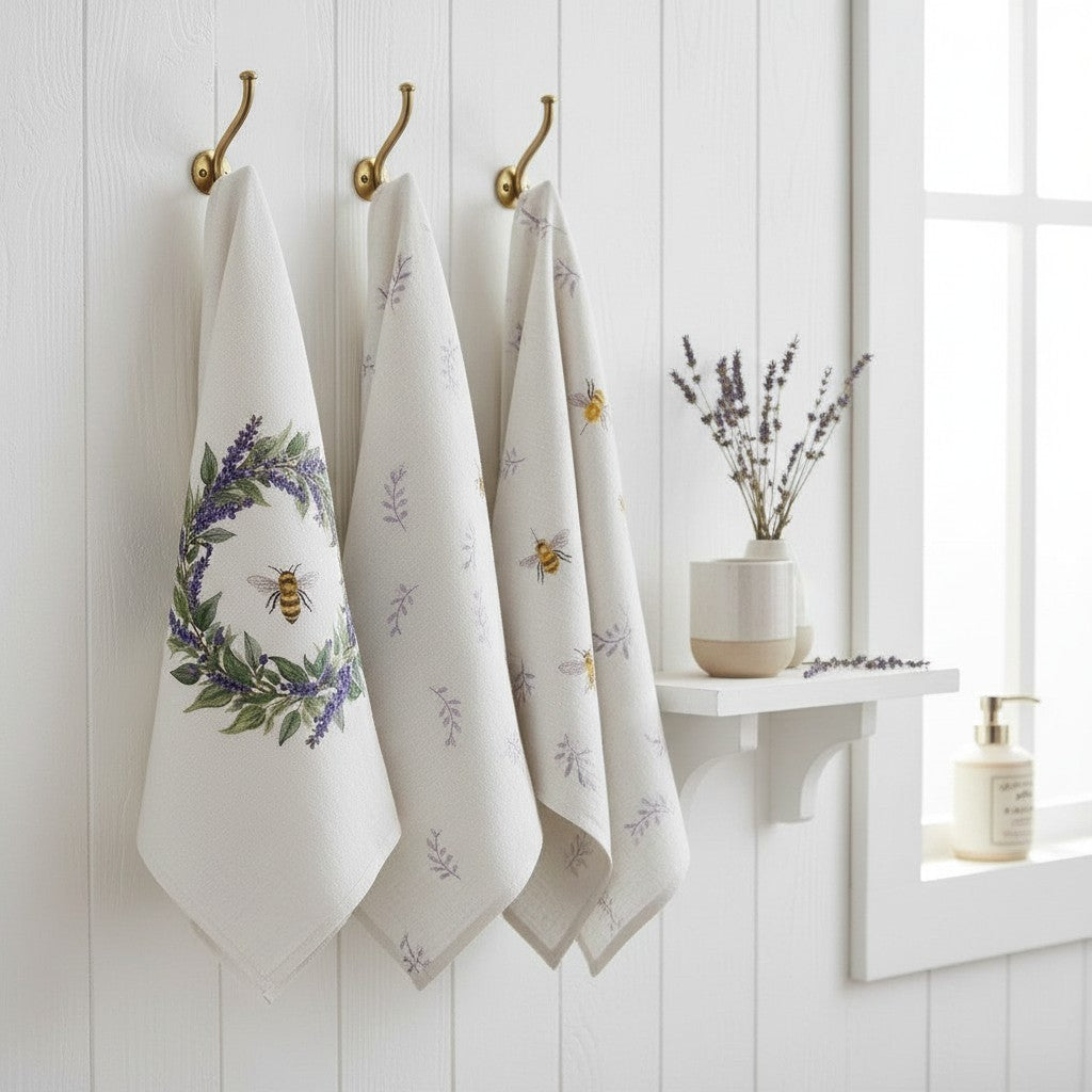 Linen Kitchen Towel Set