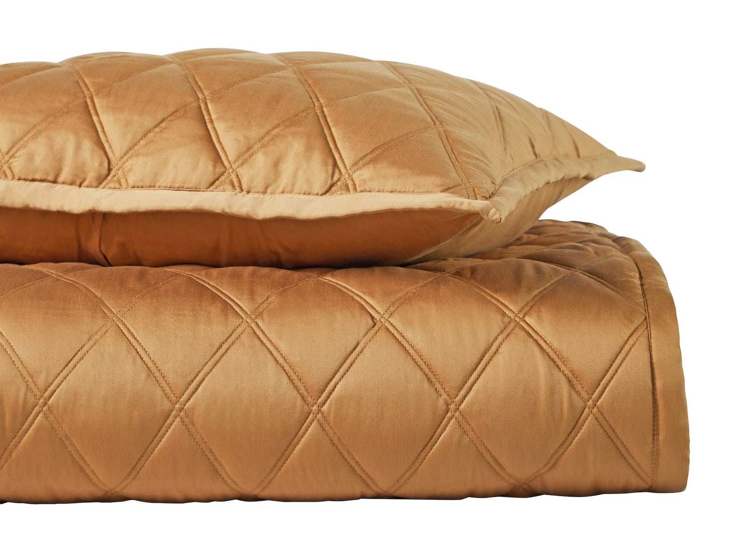Avalon Lyocell Diamond Quilted Coverlet