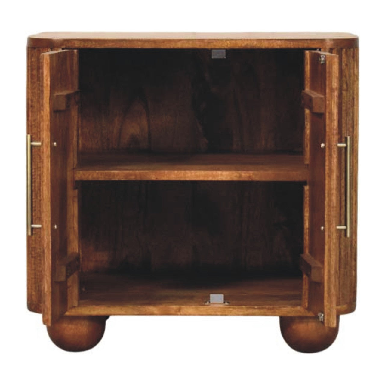 Solid Wood Solis Fluted Cabinet