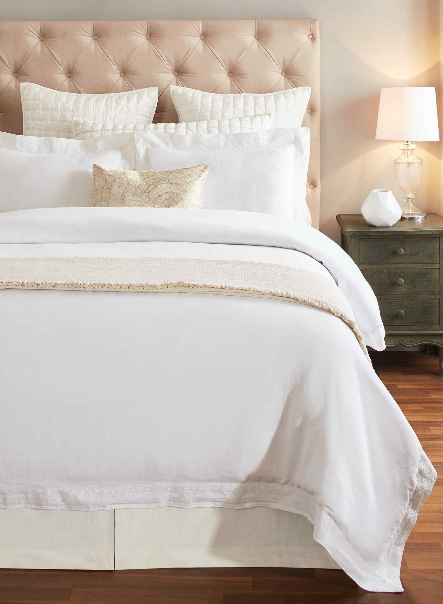 Parker European Linen Duvet Cover