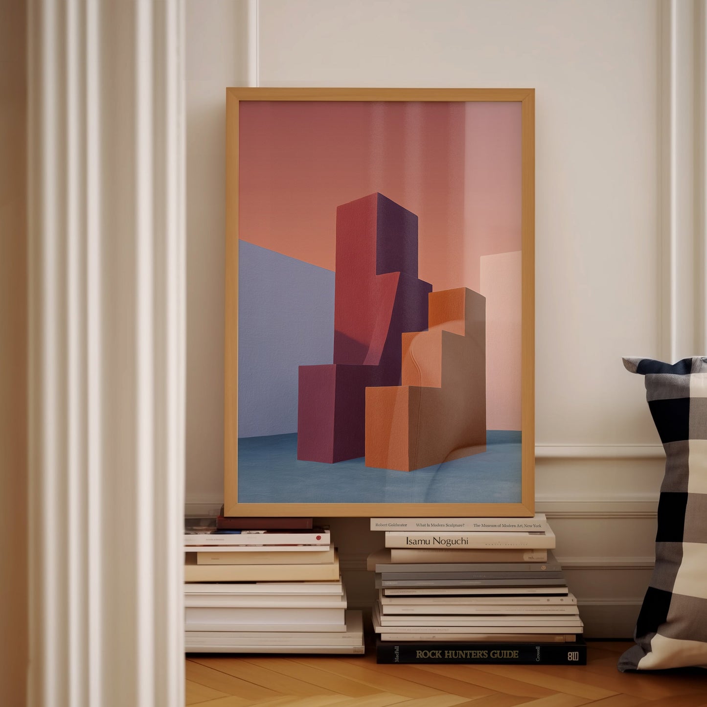 Form and Structure No. 02 — Geometric Abstract Art Print