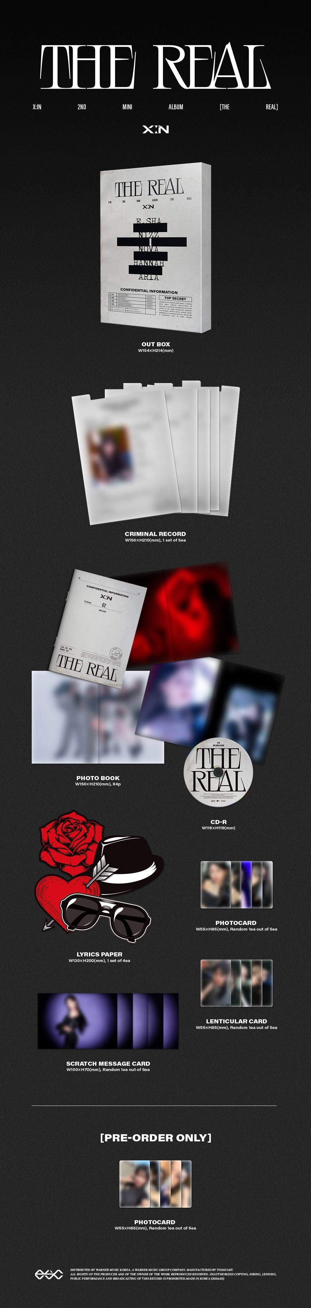 X:In 2nd Mini Album - The Real