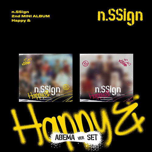 N.Ssign 2nd Mini Album - Happy & (Abema Ver.)