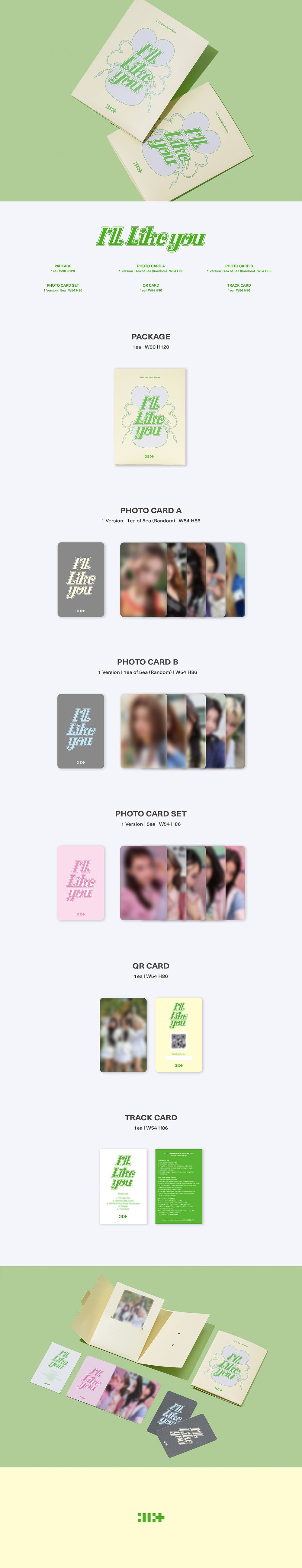 Illit 2nd Mini Album  - I'll Like You - Osadia Concept Store