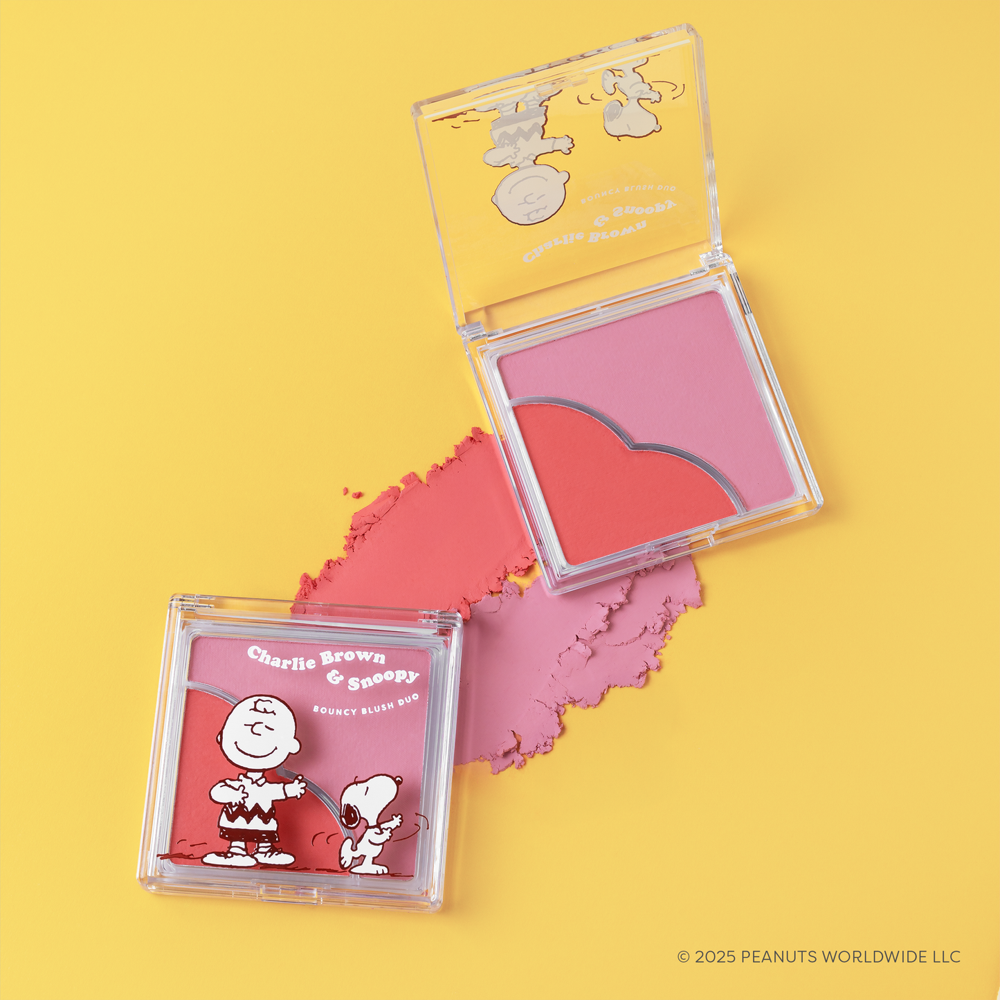 Peanuts 75th | Charlie Brown & Snoopy Bouncy Blush Duo - Osadia Concept Store
