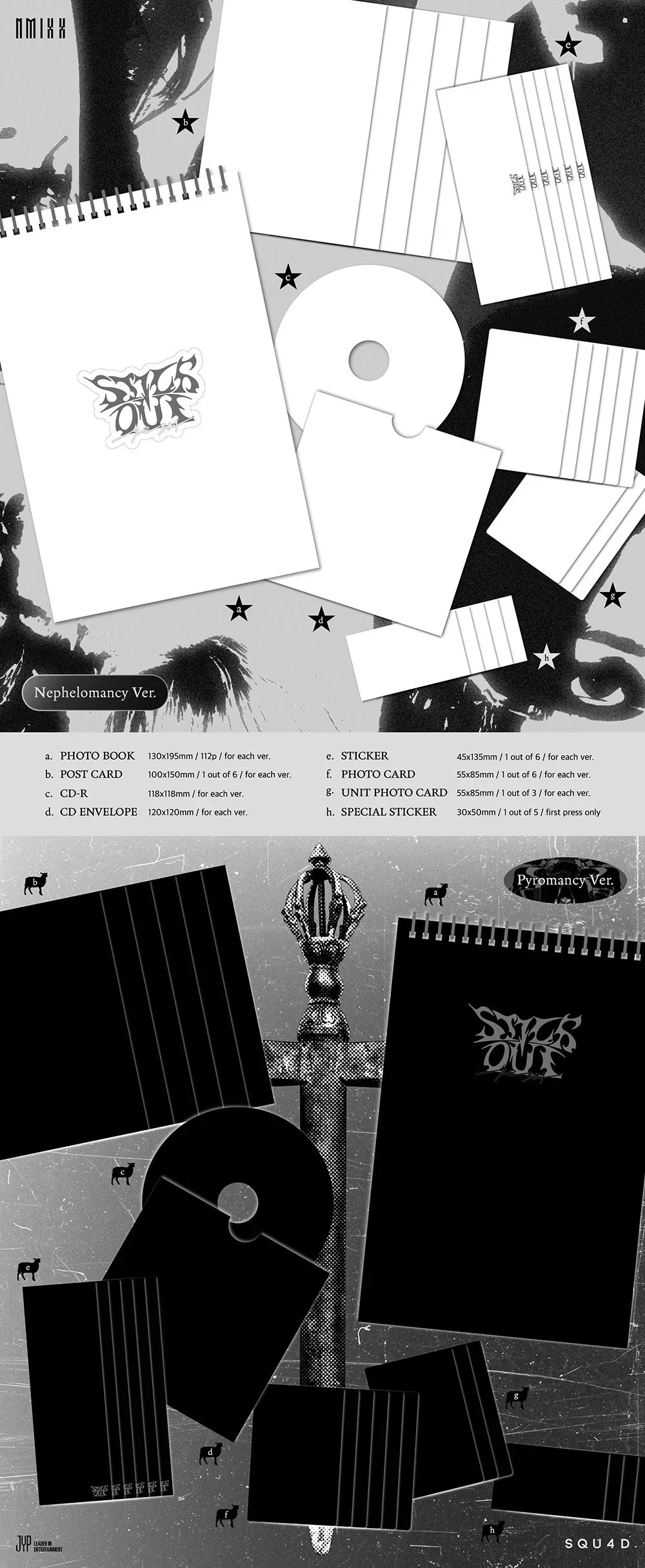 MMIXX 3rd Ep Album - Fe3O4 : Stick Out (Set) - Osadia Concept Store