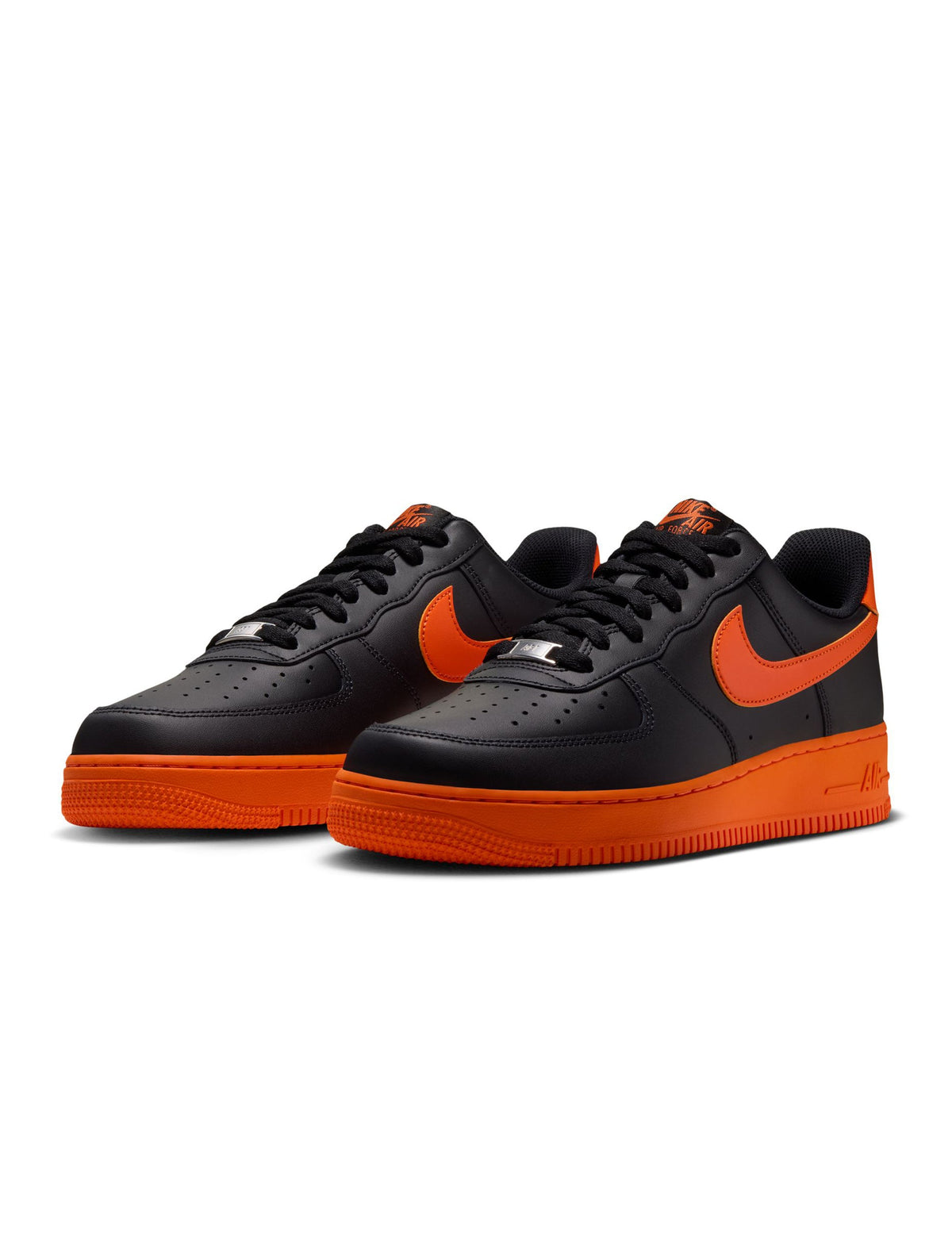 Nike Mens Air Force 1 '07 - Black/Orange