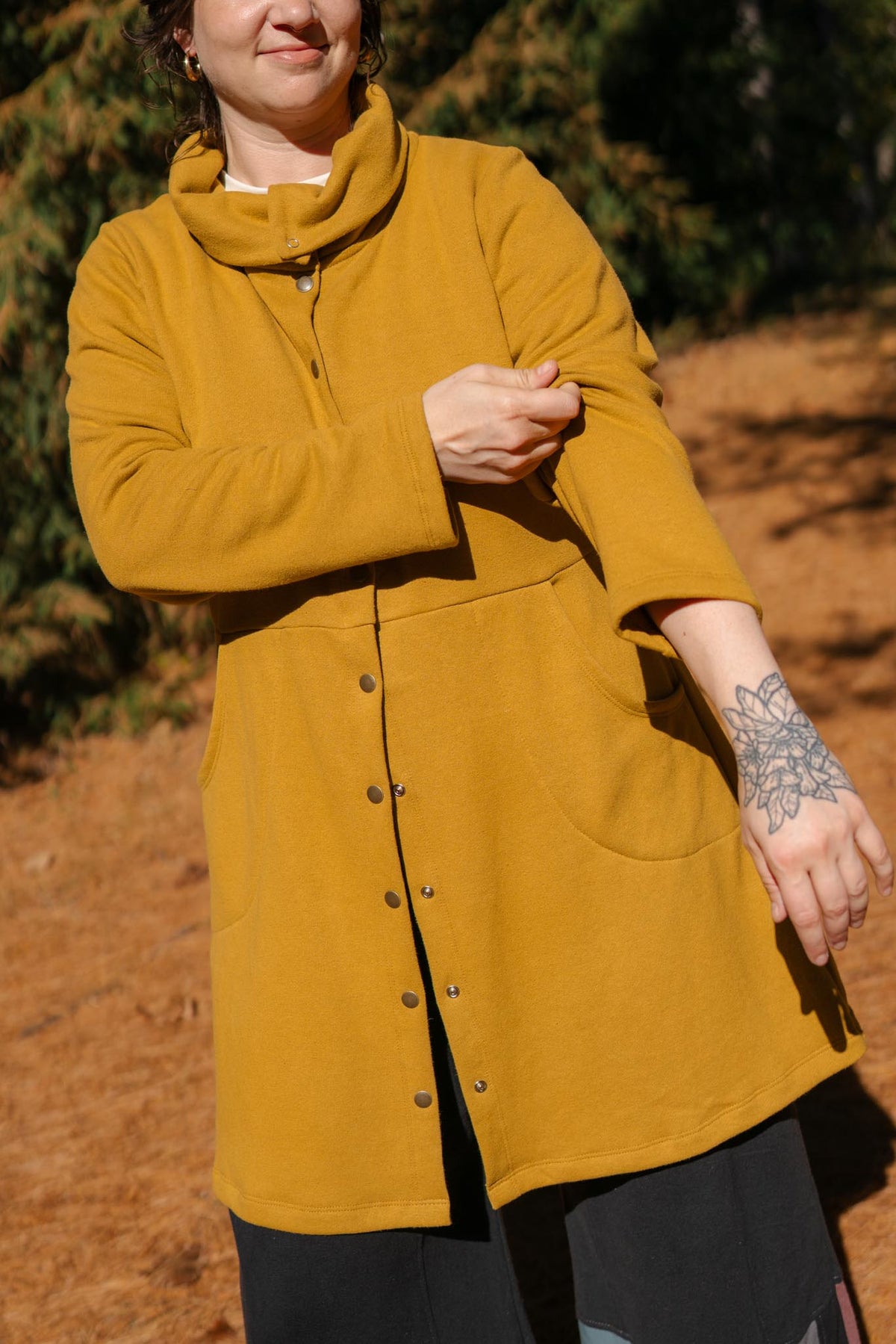 Gale Jacket in Goldenrod