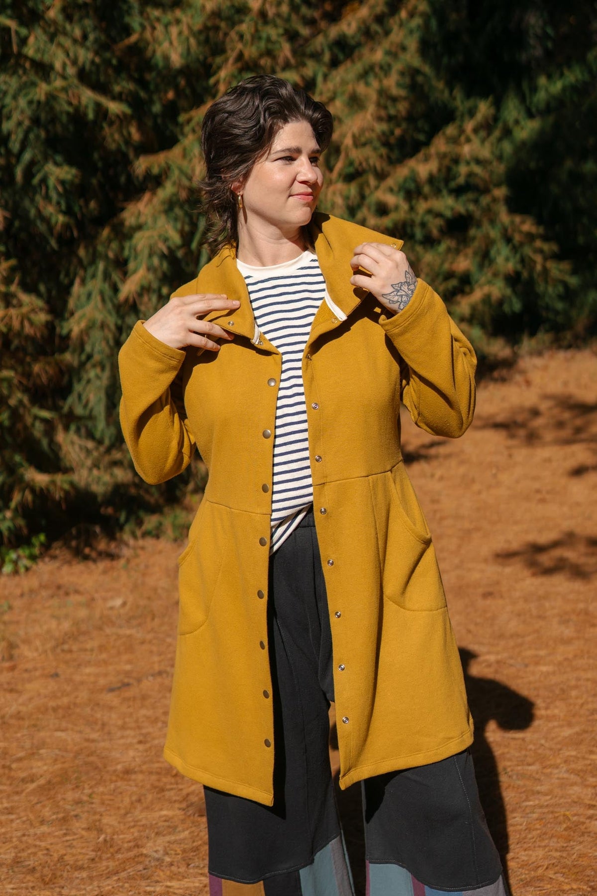 Gale Jacket in Goldenrod