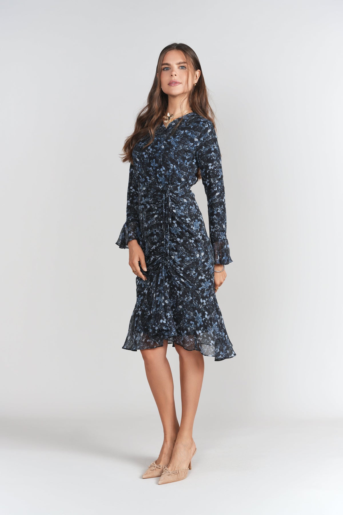 Valerie Dress- Winter Garden