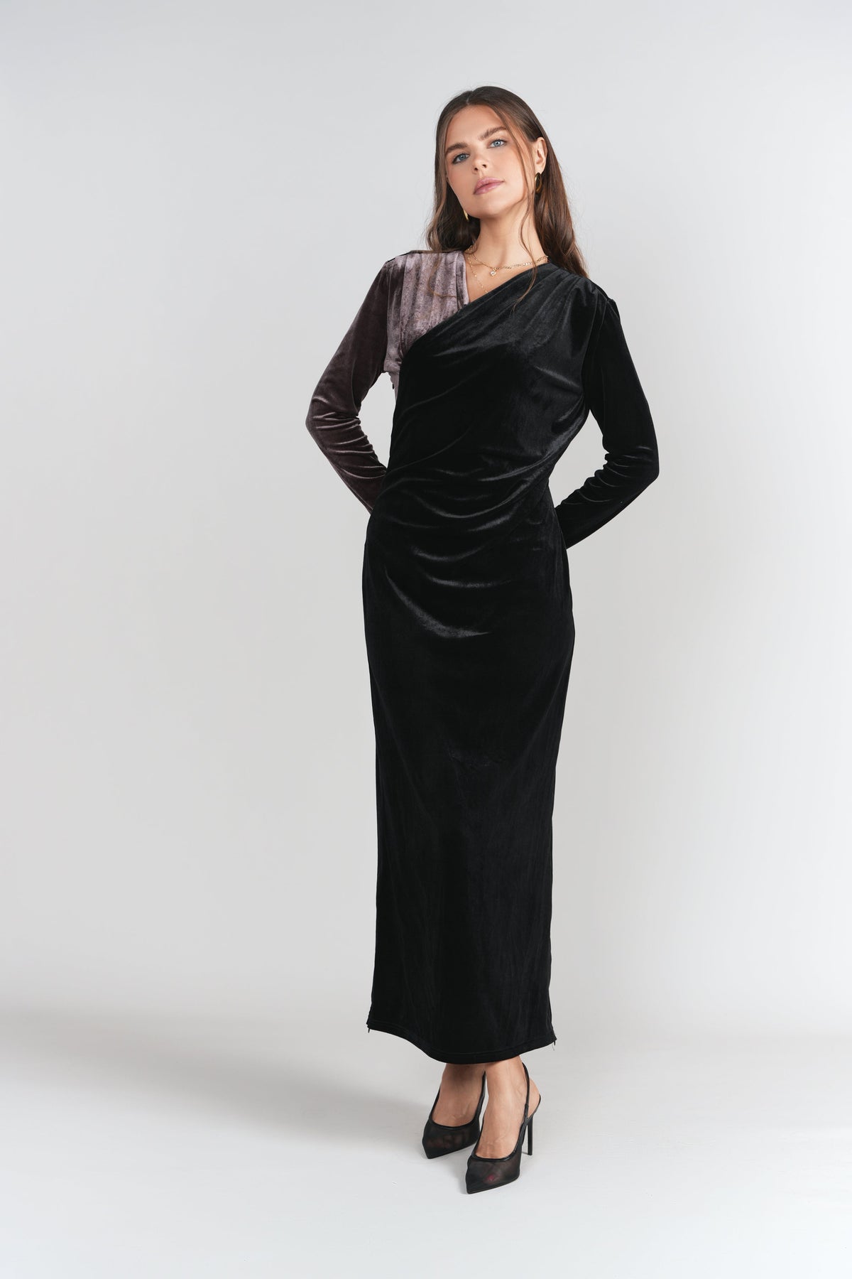 Amelia Midi- Velvet