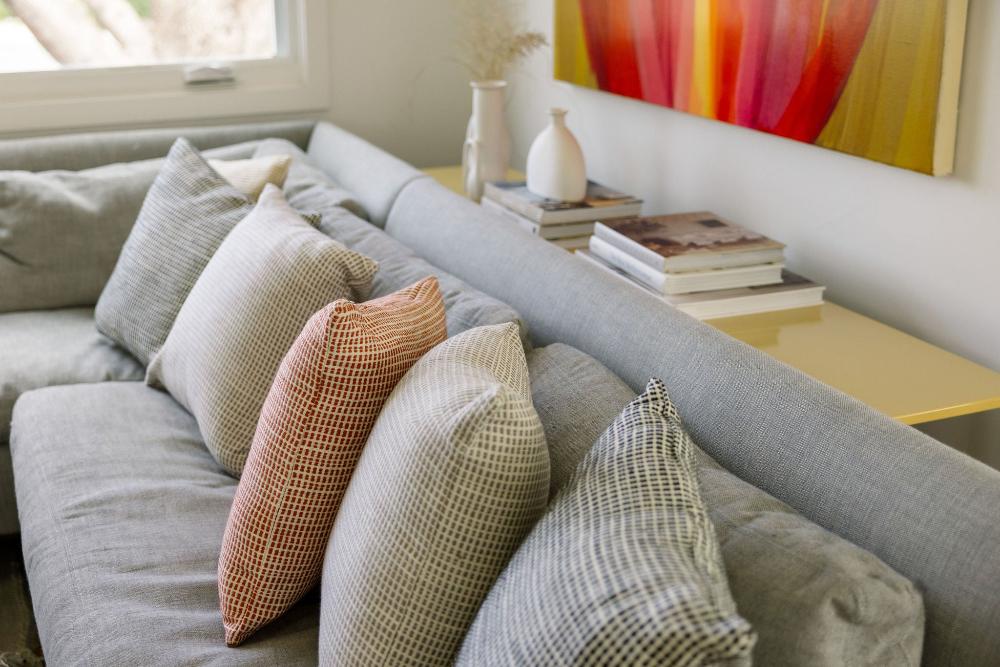 Akobo Handwoven Ethiopian Cotton Throw Pillow