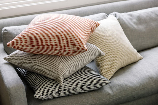 Akobo Handwoven Ethiopian Cotton Throw Pillow