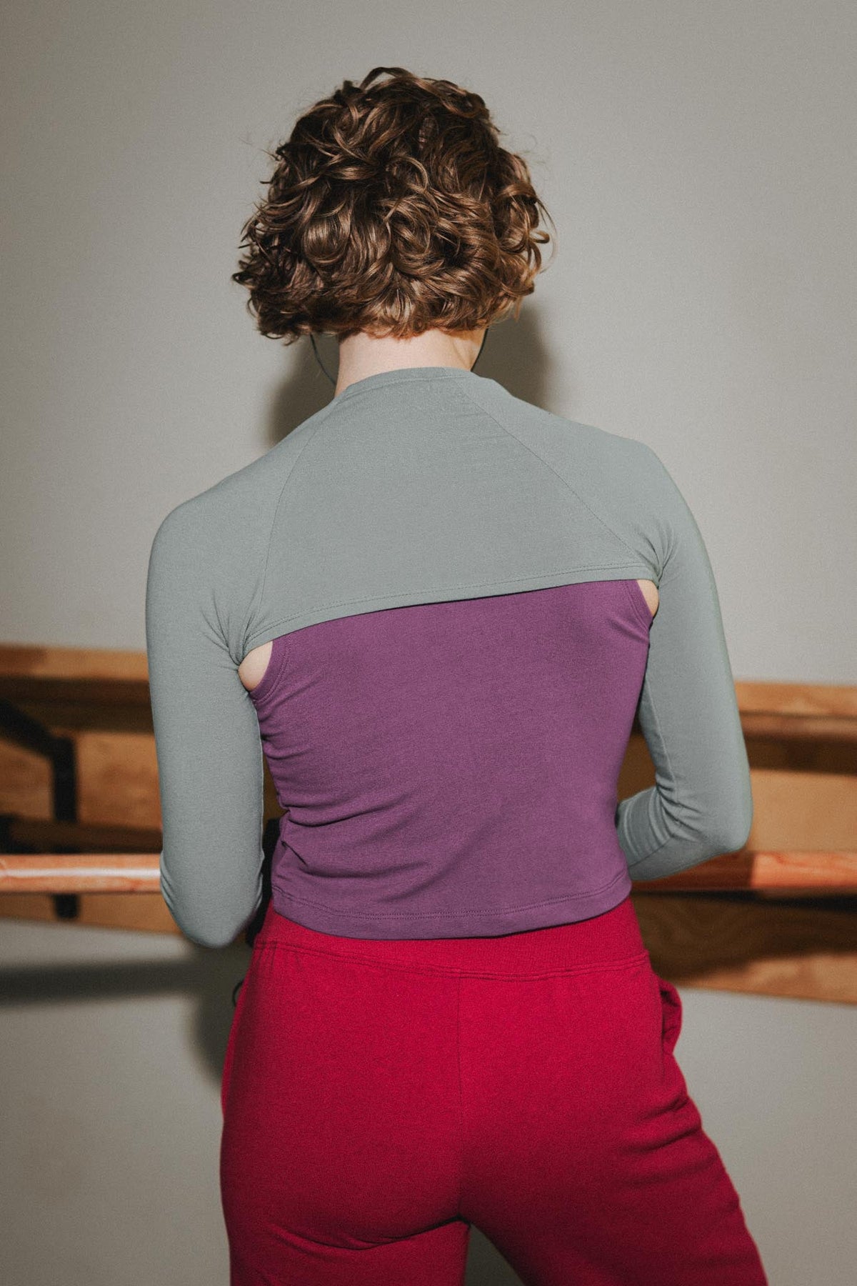 Misty Bolero in Pistachio