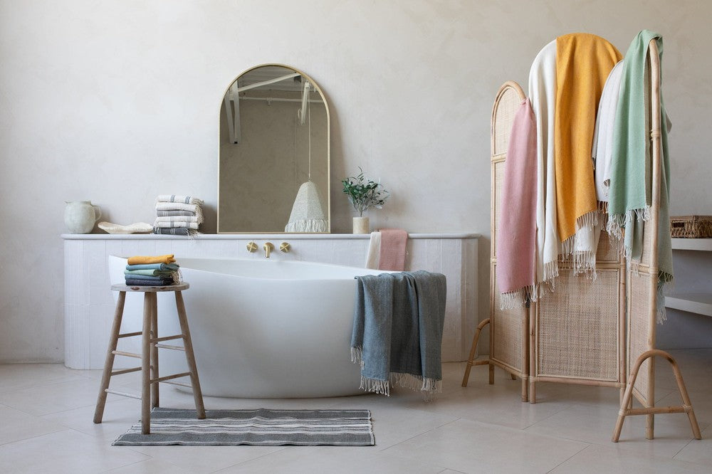 Almaz Handwoven Ethiopian Cotton Bath Towel