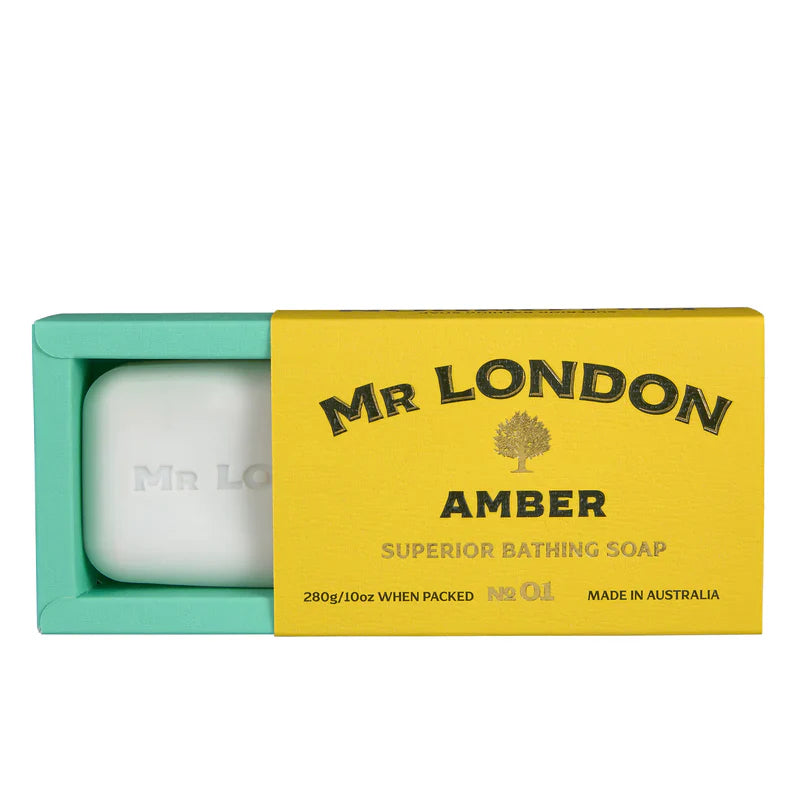 Mr London Amber No 01 Superior Bathing Soap for Men 280g/10oz