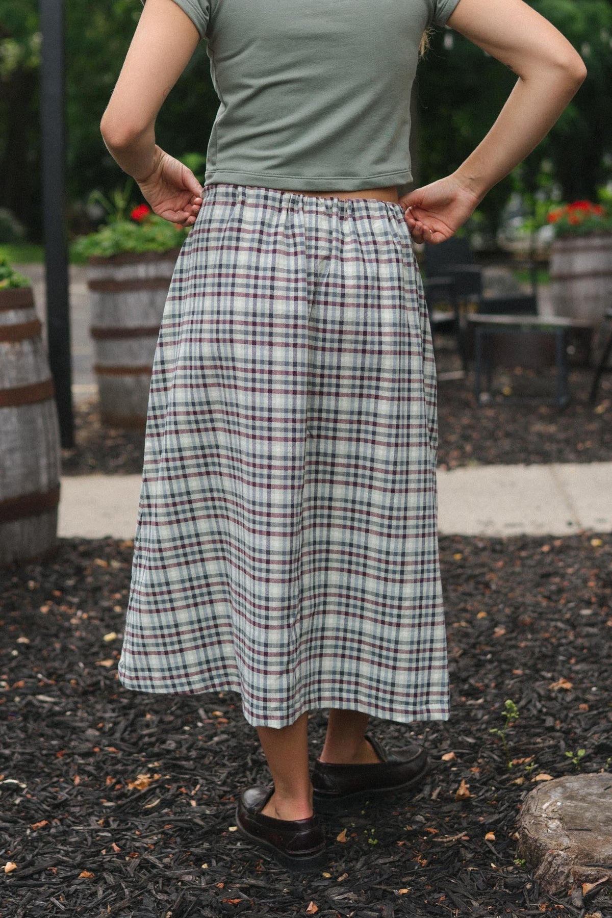Esme Skirt (Updated) in Grove