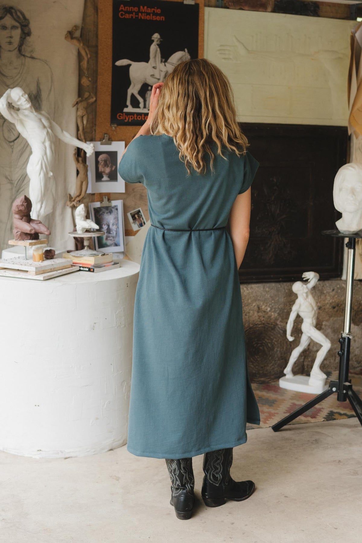 Cairo Dress (Updated) in Aegean