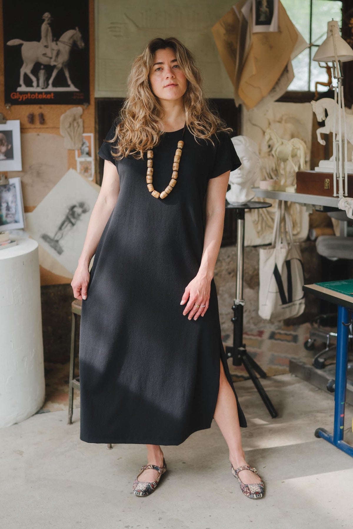 Cairo Dress (Updated) in Graphite