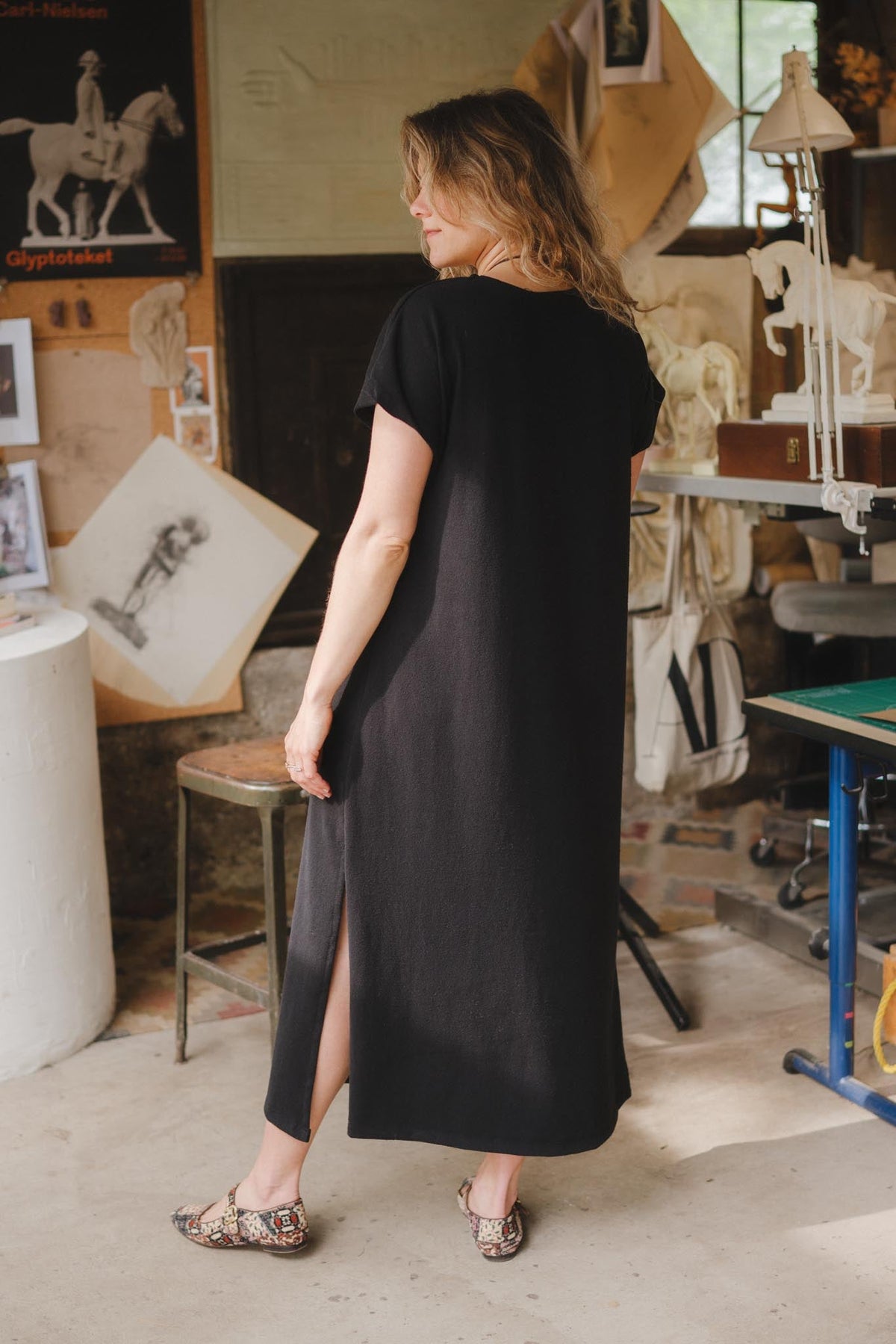 Cairo Dress (Updated) in Graphite