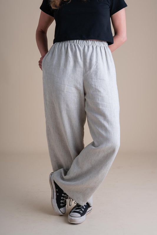 Elaina Pants in Sand Dollar