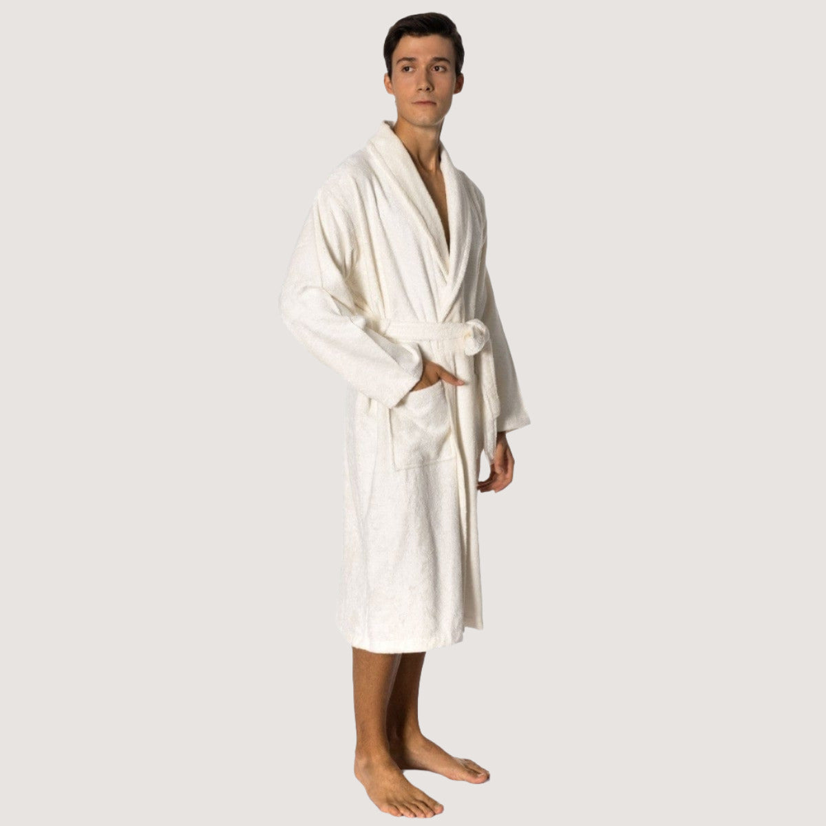 Luxurious Unisex Bamboo Bathrobe with Turkish Cotton for Her, Him, They