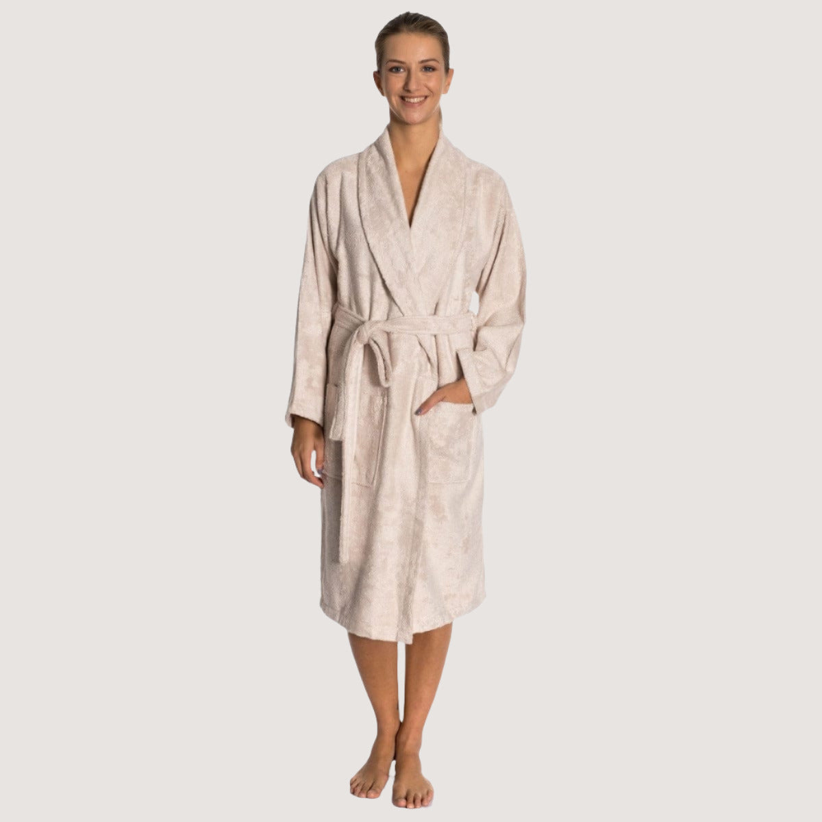 Luxurious Unisex Bamboo Bathrobe with Turkish Cotton for Her, Him, They