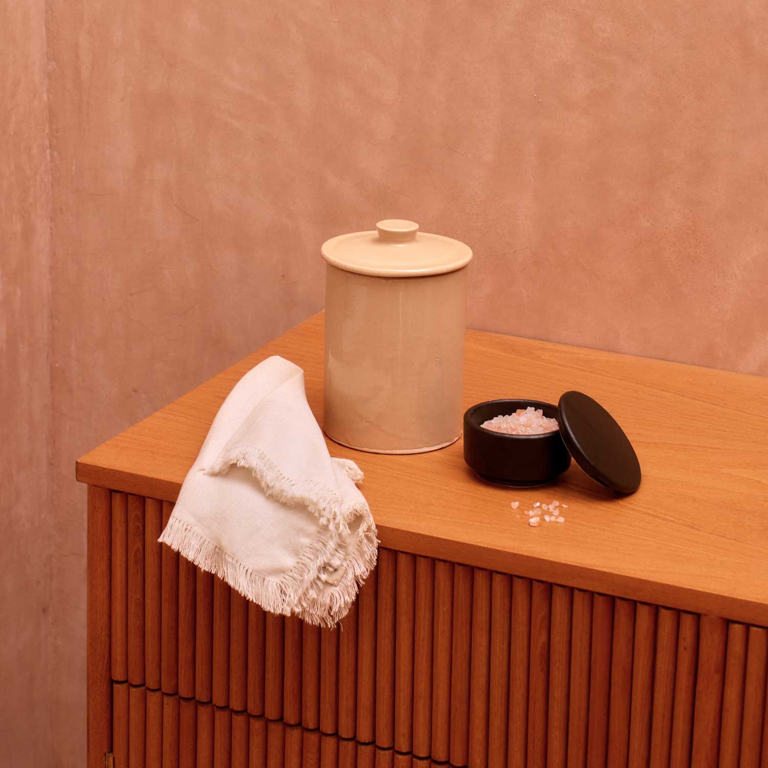 Handcrafted Ceramic Canister - Osadia Concept Store