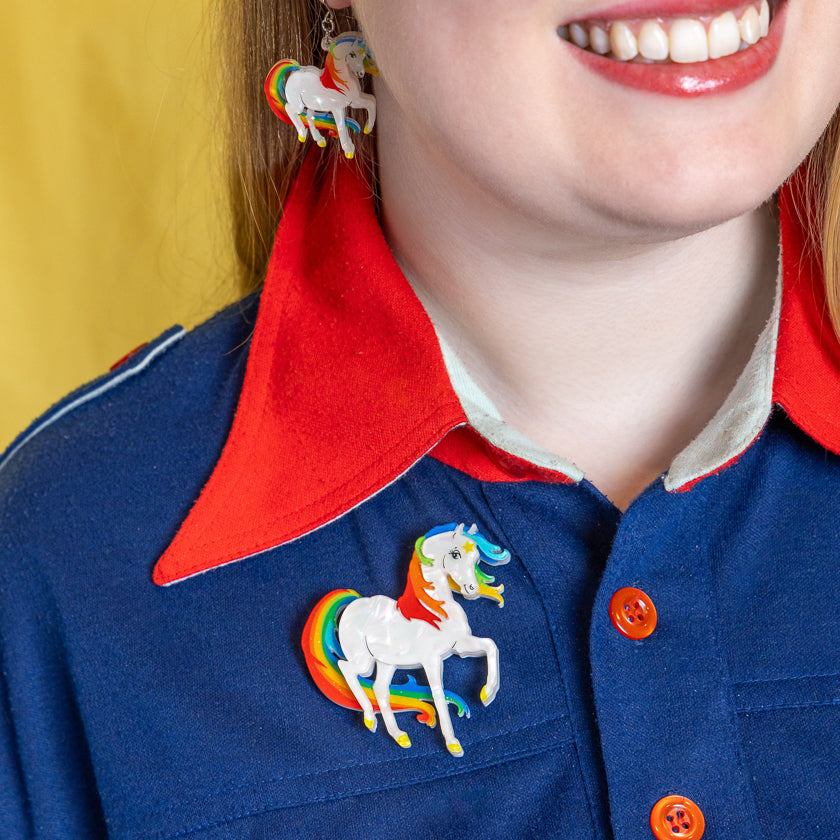 Starlite Brooch Rainbow Brite x Erstwilder