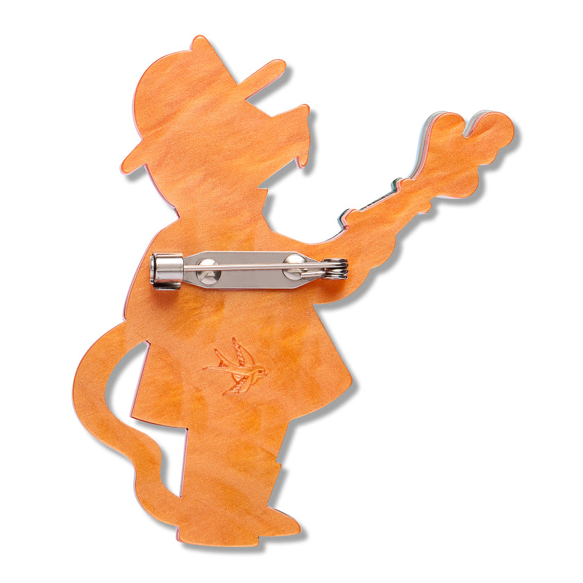 Fire Chief Spot Brooch by Erstwilder