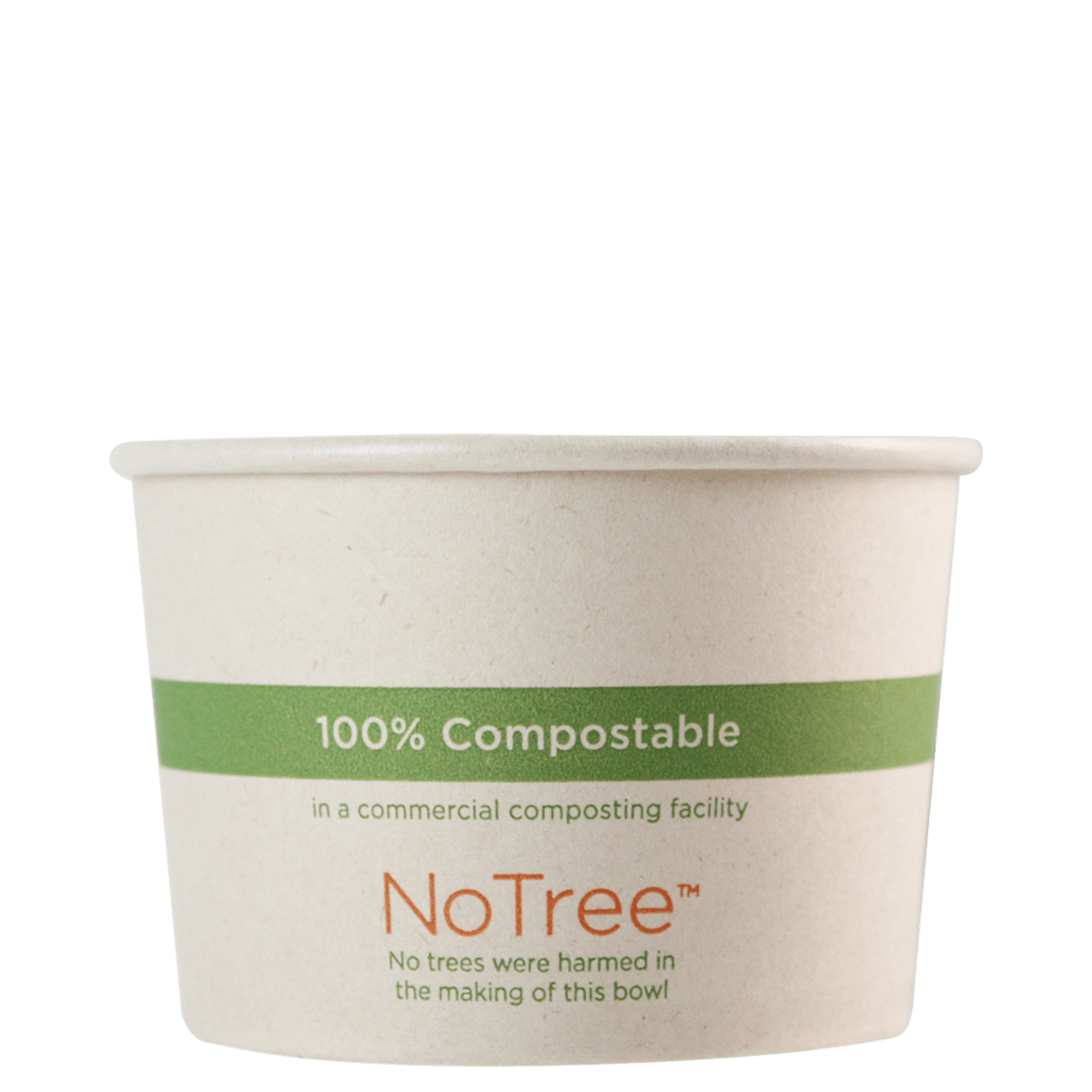World Centric 8 oz NoTree Paper Bowl (QTY:1000)
