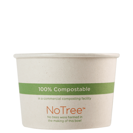 World Centric 8 oz NoTree Paper Bowl (QTY:1000)