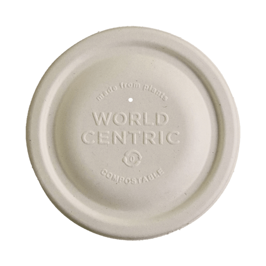 World Centric LID Fiber - 8 oz Paper Bowls (QTY:1000)