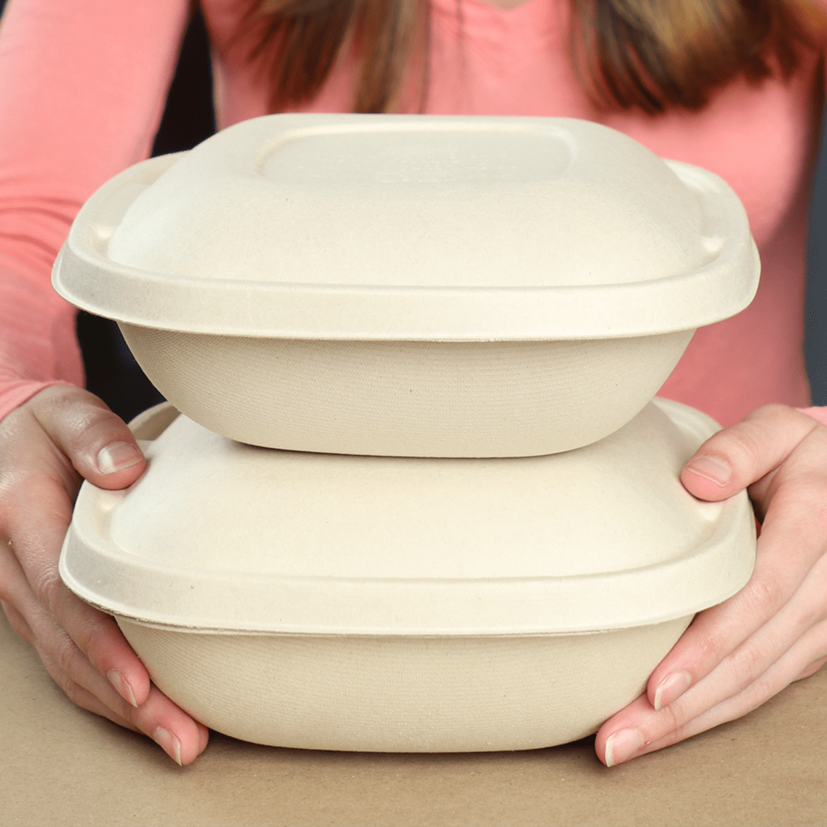 World Centric 48 oz Fiber Square Bowl (QTY:400)