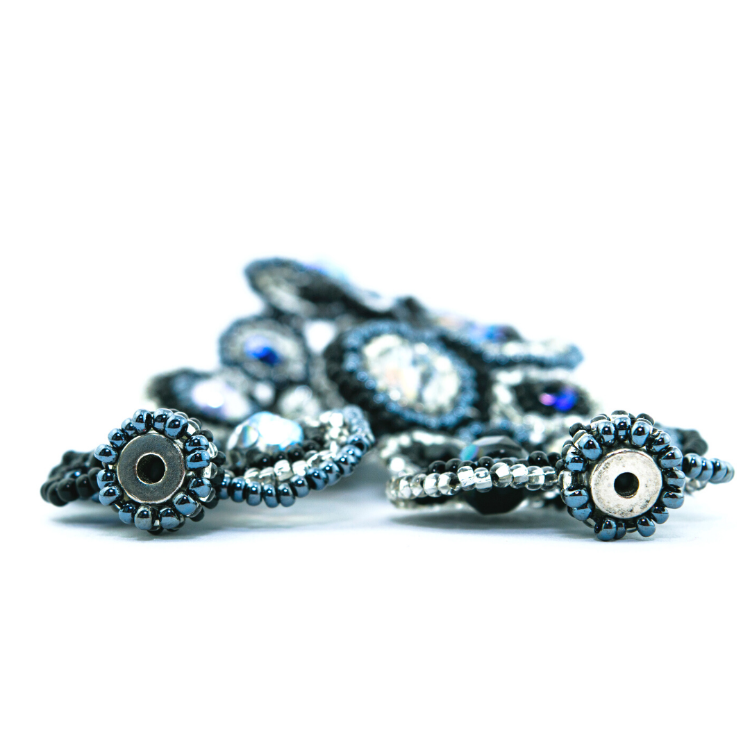 Bola Seed Bead Magnetic Closure Bracelet - Guatemala