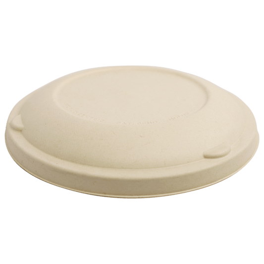 World Centric Lid for 32 oz Wide Fiber Bowl Compostable (QTY 300), SKU BRL-FB-32-LF