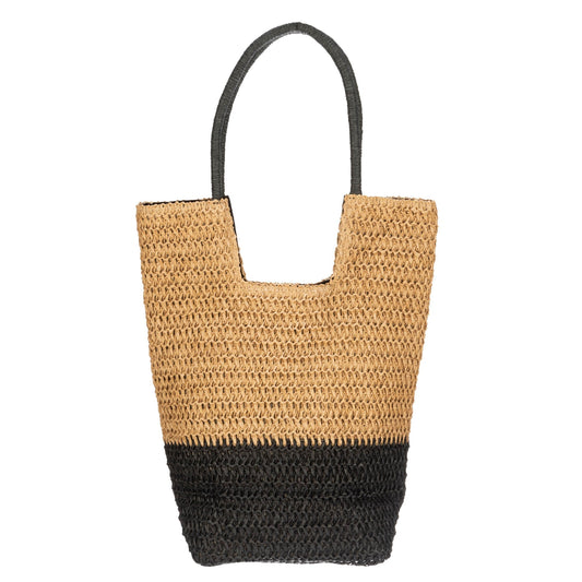 Summer Fling - Paper Crochet Color Block Tote