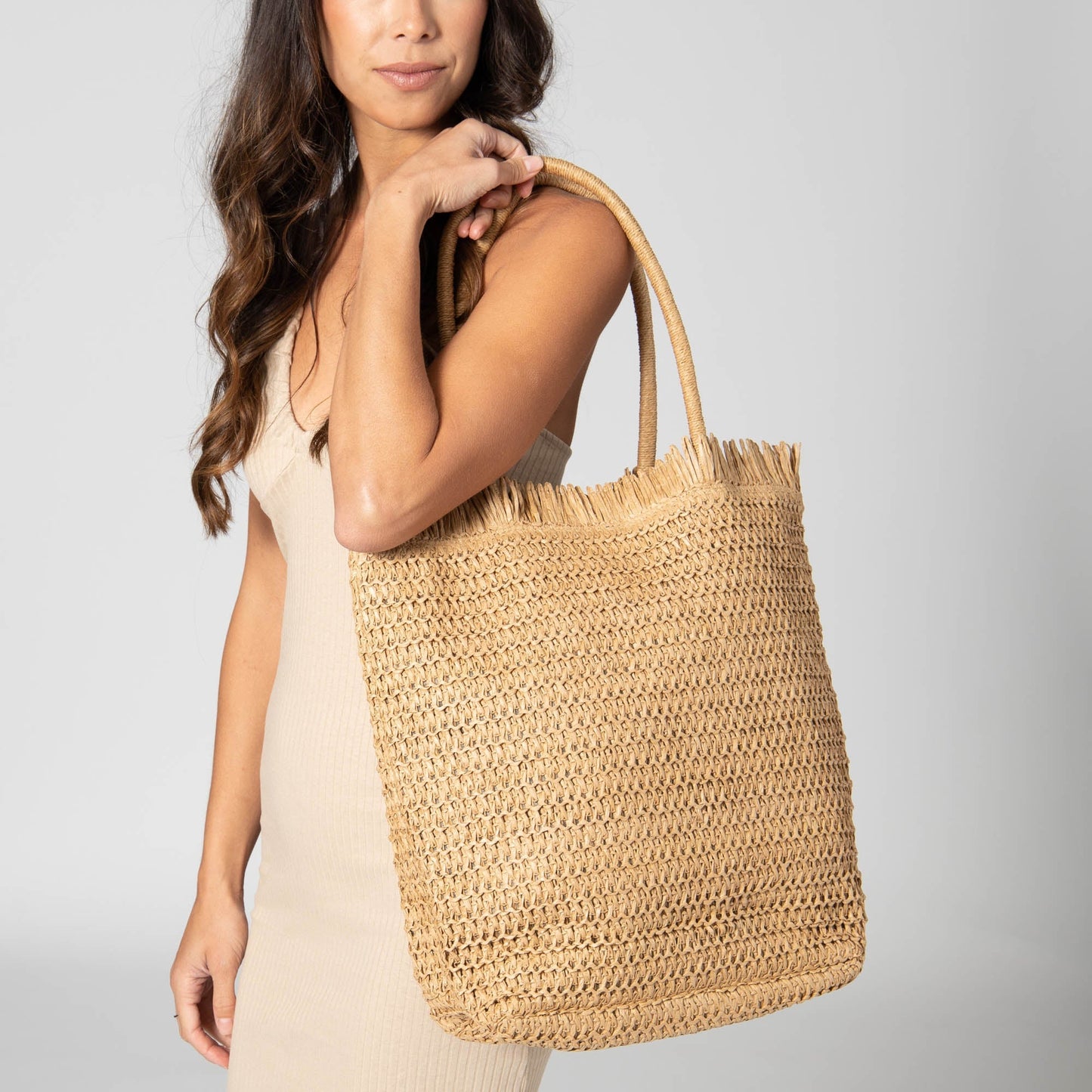 Carefree - Paper Crochet Raw Edge Tote
