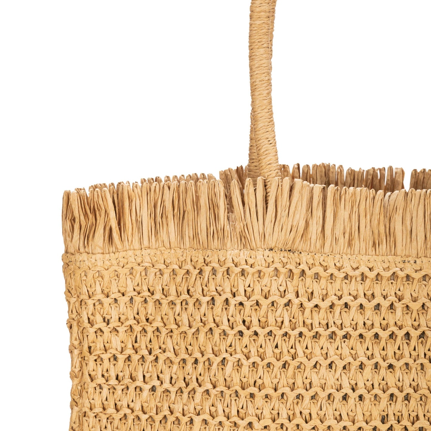 Carefree - Paper Crochet Raw Edge Tote