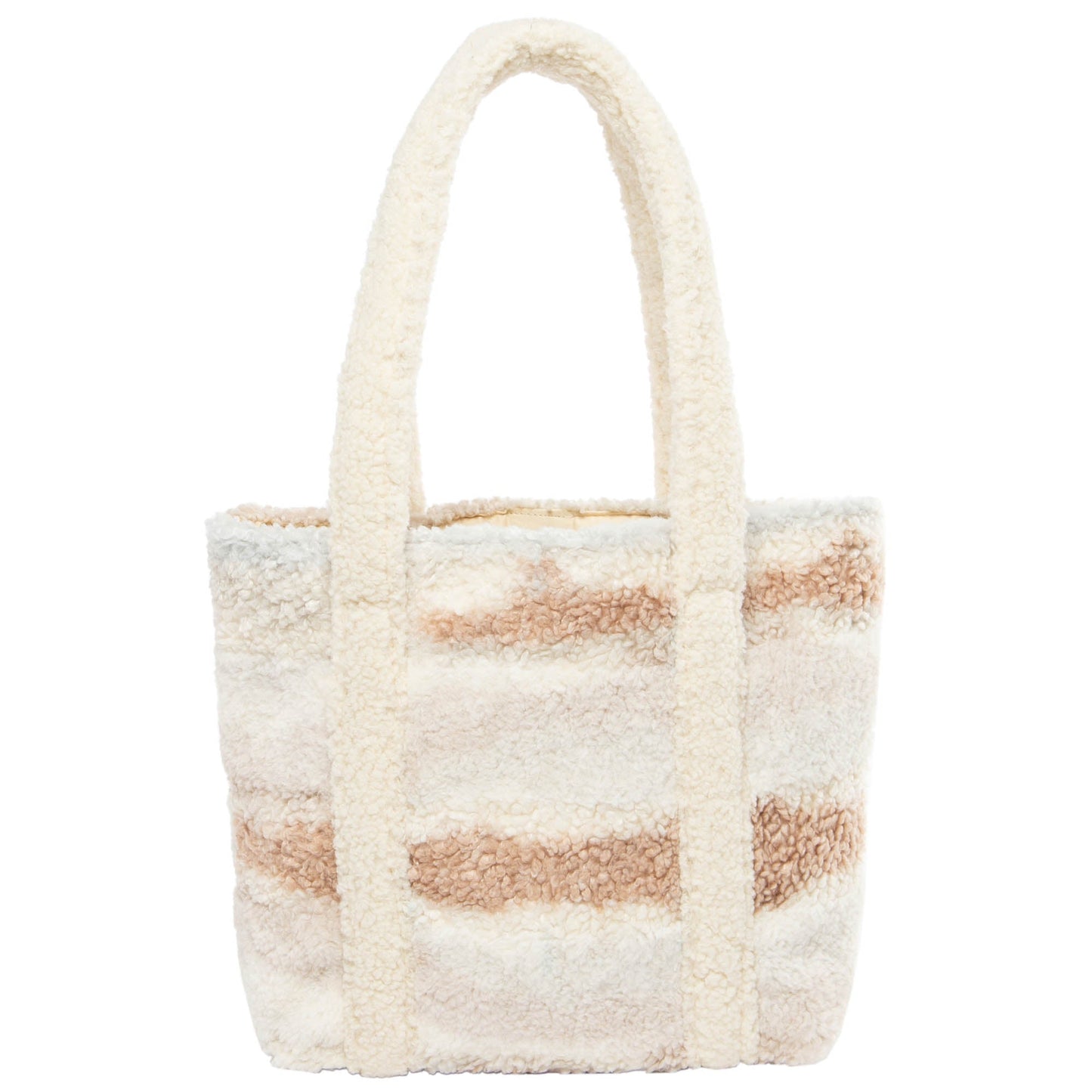 Cuddle Up Faux Shearling Tote