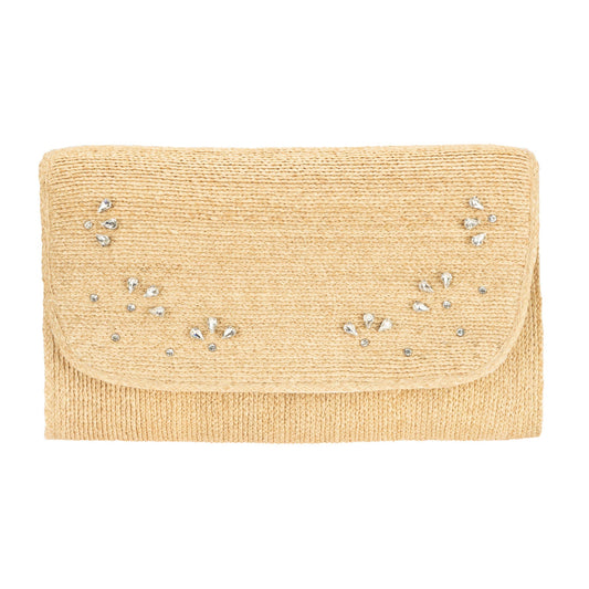 Glamour Fine Raffia Clutch