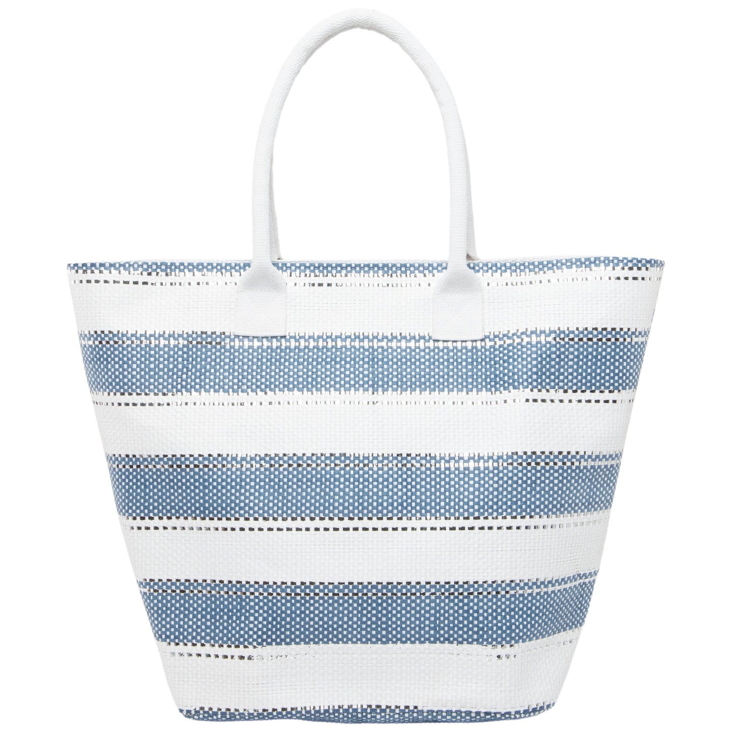 Catarina - Nautical Striped Oversized Tote