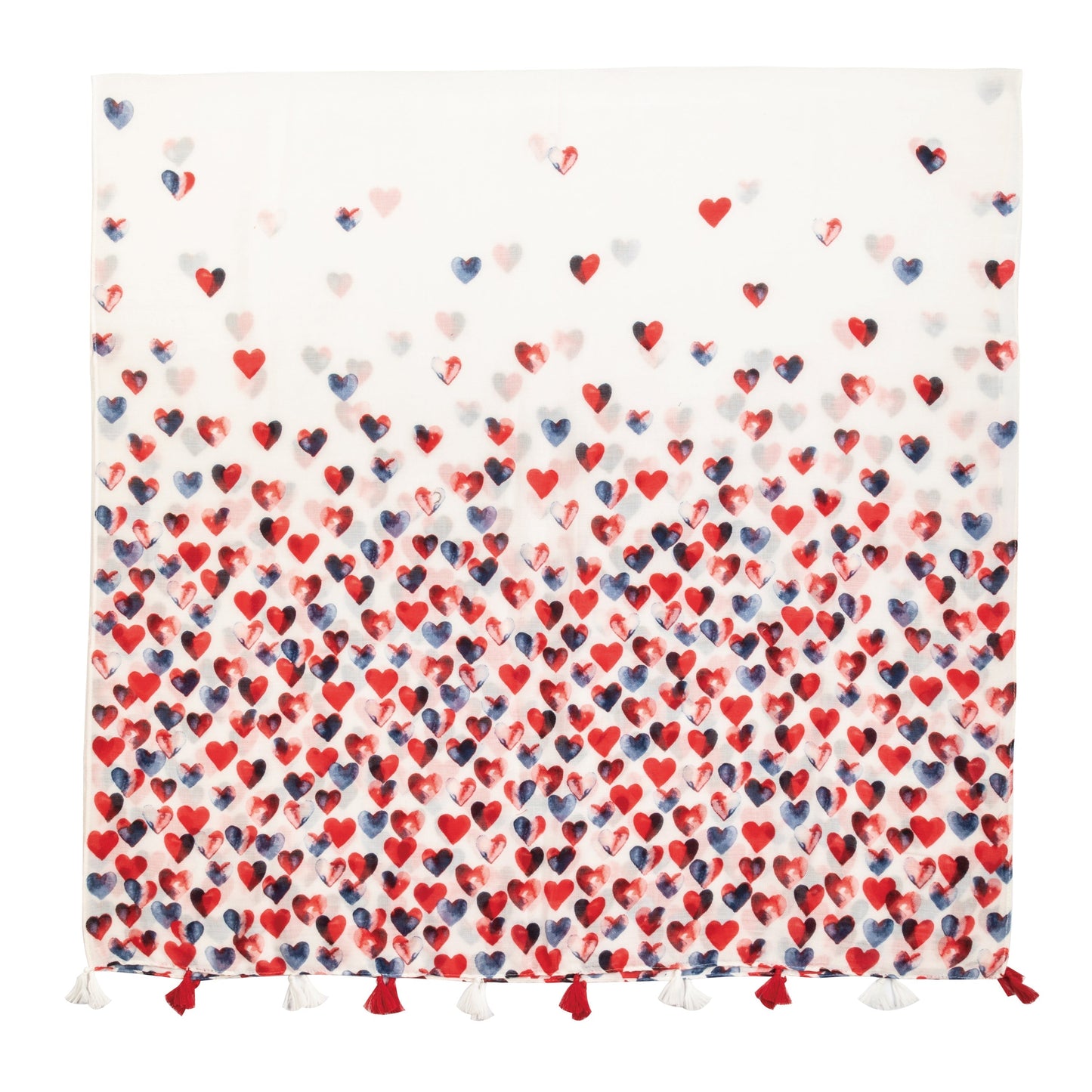 Ella Heart Print Scarf