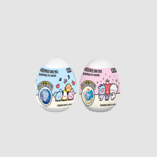 BTS x BT21 Surprise My Badge