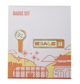BTS Permission To Dance PTD Pop Up - Seoul Badge Set