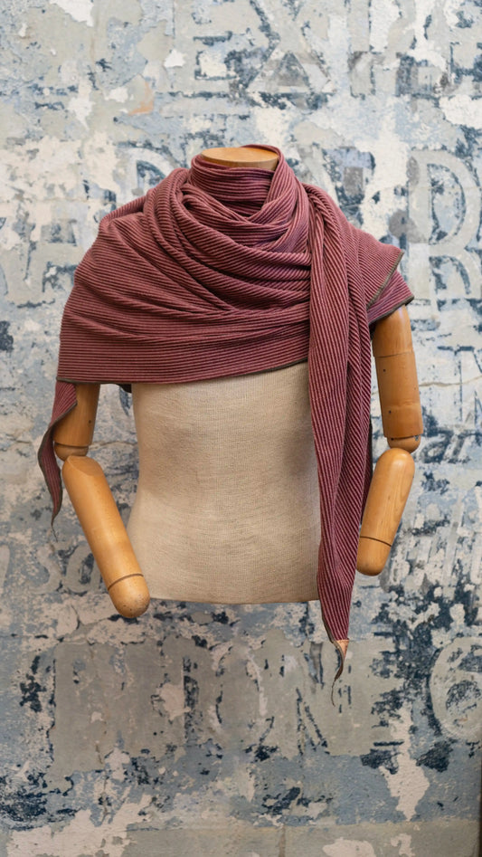Burgundy DNA Scarf - Osadia Concept Store