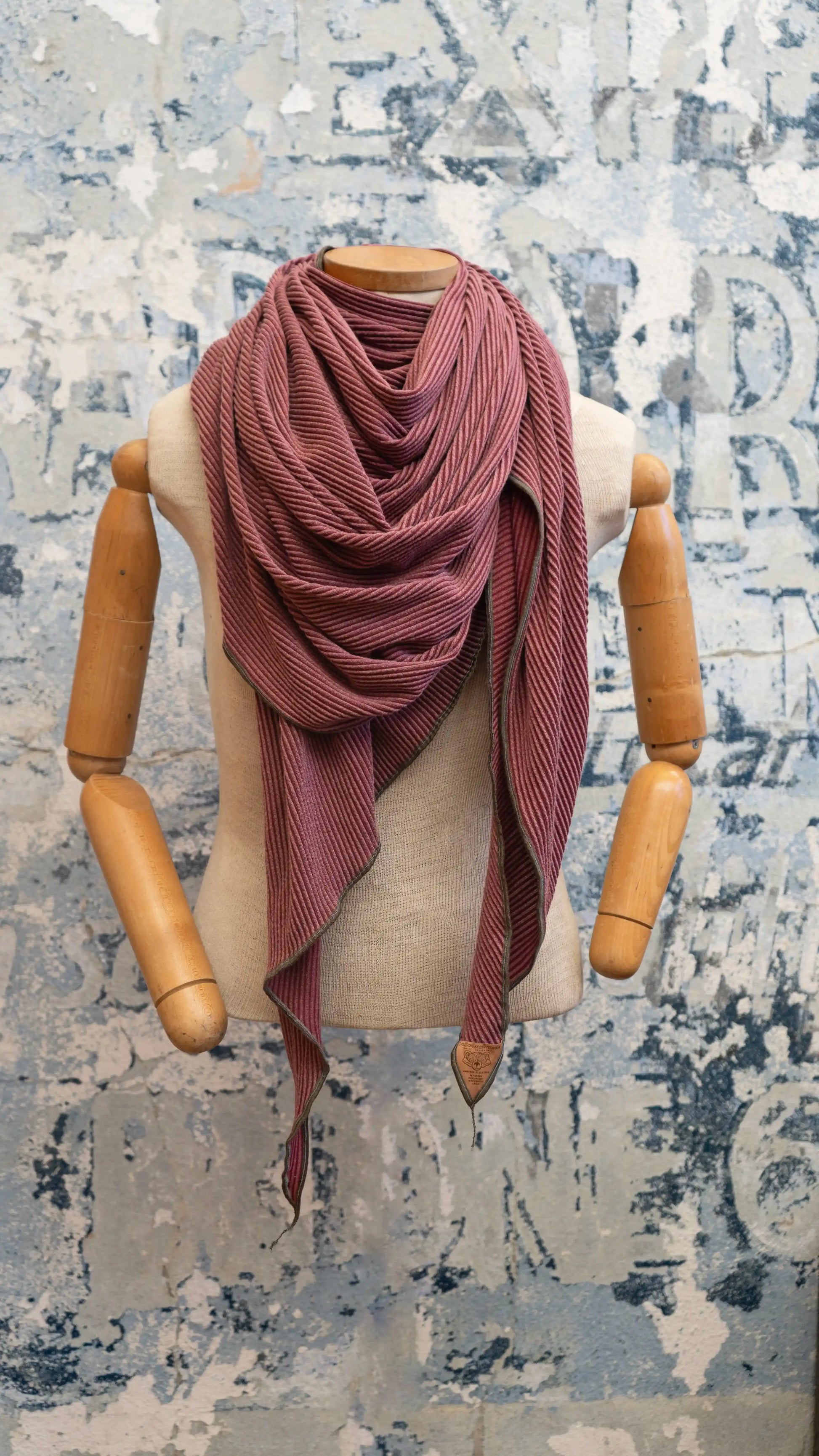 Burgundy DNA Scarf - Osadia Concept Store